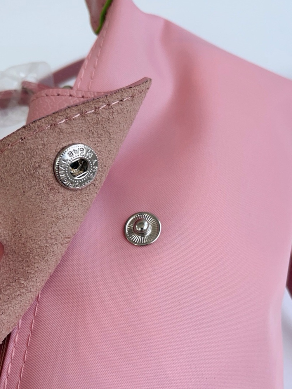 Longchamp Pink Small Le Pliage Crossbody Bag - Picture 8 of 9